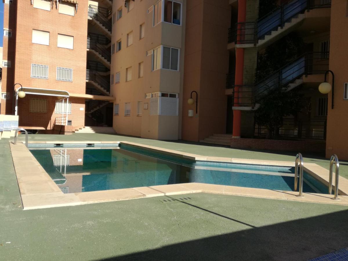 Apartamento Con Gran Terraza, Piscina Y Con Vistas Al Mar, A Solo 50 M De La Playa Daimus Esterno foto