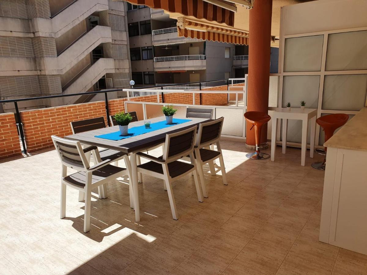 Apartamento Con Gran Terraza, Piscina Y Con Vistas Al Mar, A Solo 50 M De La Playa Daimus Esterno foto